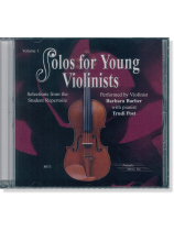 Solos for Young Violinists Volume 1【CD】8011 Solos for Young Violinists Volume 1【CD】8011