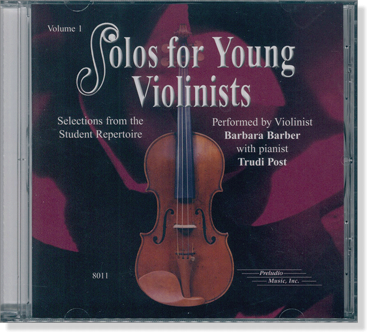 Solos for Young Violinists Volume 1【CD】8011