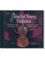 Solos for Young Violinists Volume 5【CD】8015 Solos for Young Violinists Volume 5【CD】8015