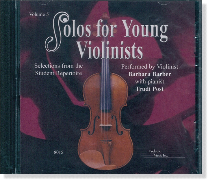 Solos for Young Violinists Volume 5【CD】8015