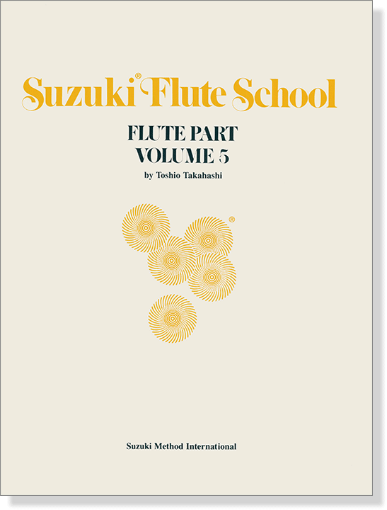 Suzuki Flute School 【Volume 5】Flute Part