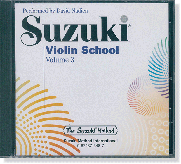 Suzuki Violin School Volume 3【CD】0348