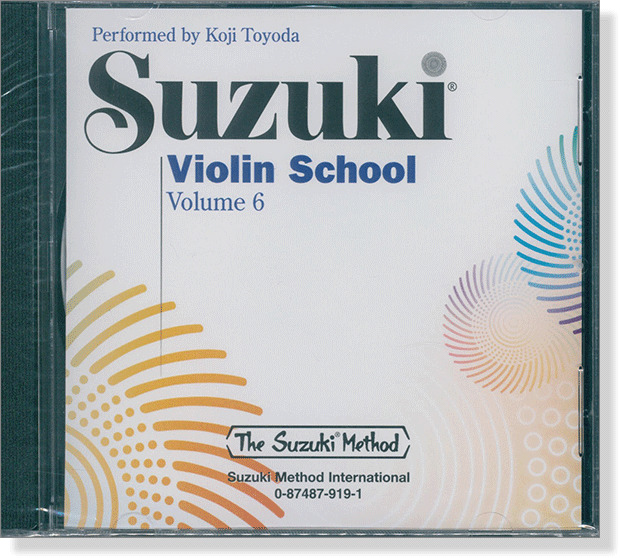 Suzuki Violin School Volume 6【CD】0919