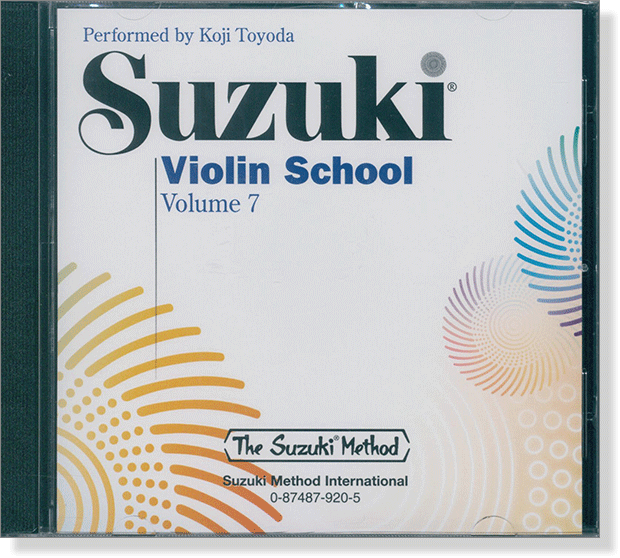 Suzuki Violin School Volume 7【CD】0920