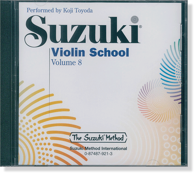 Suzuki Violin School Volume 8【CD】0921