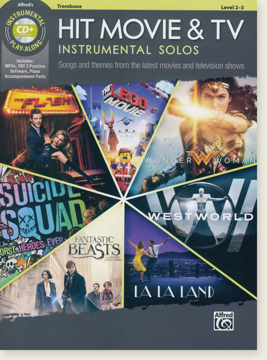 Hit Movie & TV Instrumental Solos for Strings - Trombone (Book & CD)