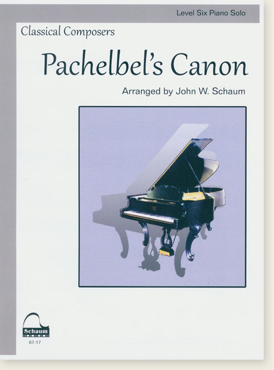 Pachelbel's Canon Level Six Piano Solo