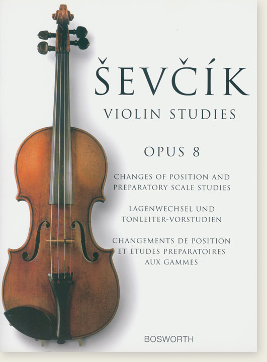 Ševčík Violin Studies【Opus 8】Changes of Position and Preparatory Scale Studies
