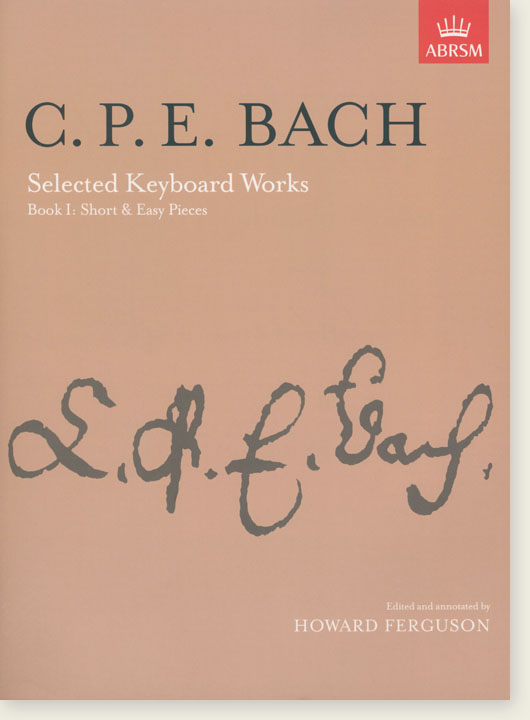 C. P. E. Bach Selected Keyboard Works, Book Ⅰ (Ferguson)