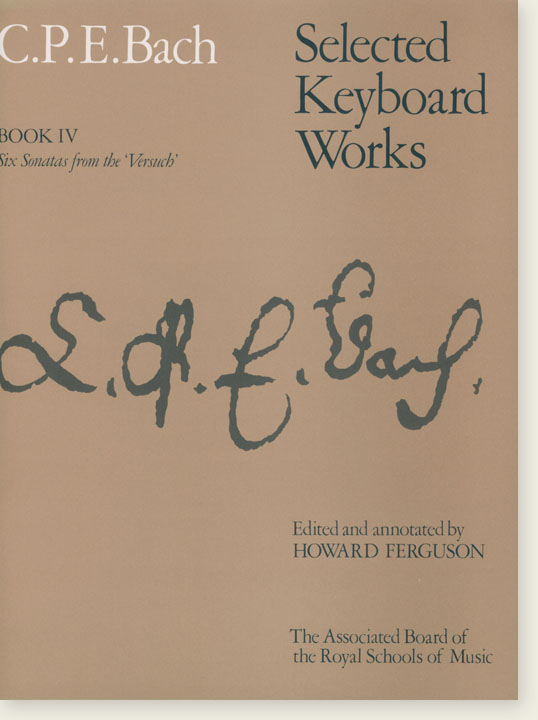 C. P. E. Bach Selected Keyboard Works, Book Ⅳ (Ferguson)