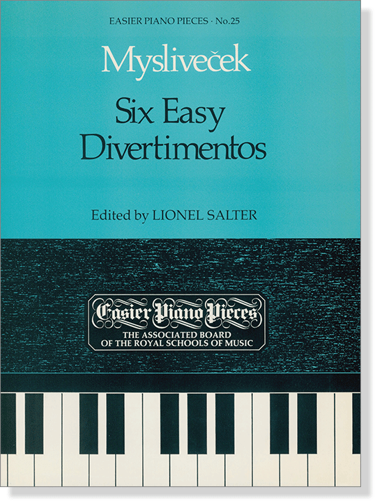 Mysliveček: Six Easy Divertimentos Easier Piano Pieces No.25