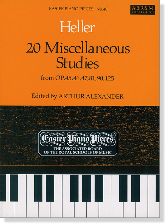 Heller: 20 Miscellaneous Studies from Op.45, 46, 47, 81, 90, 125 Easier Piano Pieces No.40