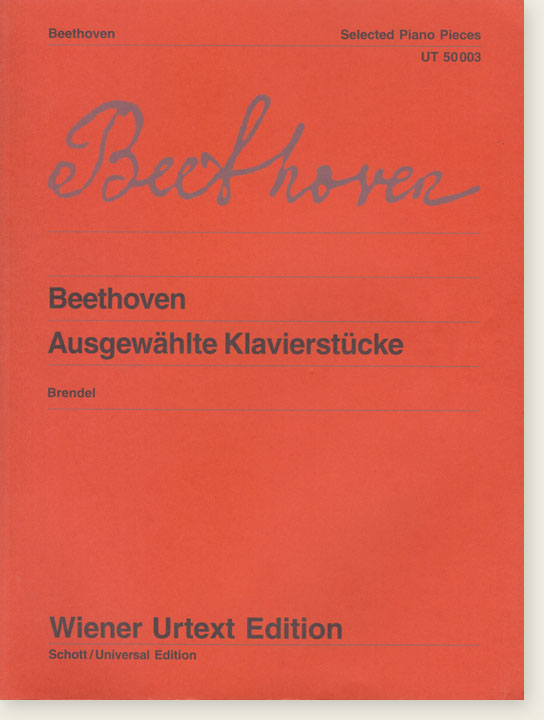 Beethoven Ausgewählte Klavierstücke