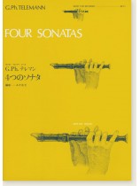 G. Ph. Telemann／G. Ph. テレマン 4つのソナタ for Recorder A.P.B／C [RP-11]