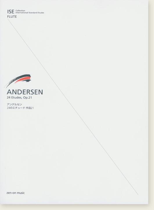 Andersen 24 Edudes, Op. 21／アンデルセン 24のエチュード Op.21 for Flute