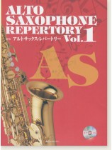カラオケCD付 新版アルトサックス・レパートリー Vol.1 Alto Saxophone Repertory Vol.1 カラオケCD付 新版アルトサックス・レパートリー Vol.1 Alto Saxophone Repertory Vol.1
