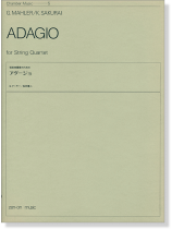 G.Mahler/K.Sakurai Adagio for String Quartet G.マーラー/桜井健二 弦楽四重奏のための アダージョ G.Mahler/K.Sakurai Adagio for String Quartet G.マーラー/桜井健二 弦楽四重奏のための アダージョ