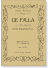 De Falla【La Vida Breve】Danza Espanola No.1 歌劇〈はかなき人生〉 スペイン舞曲 第1番 De Falla【La Vida Breve】Danza Espanola No.1 歌劇〈はかなき人生〉 スペイン舞曲 第1番