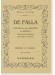 De Falla Noches en los Jardines de España Impresiones sinfónicas para Piano y Orquesta 交響的印象《スペインの庭の夜》