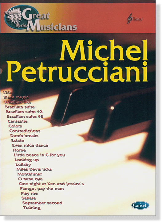 Michel Petrucciani: Great Musicians Series for Piano