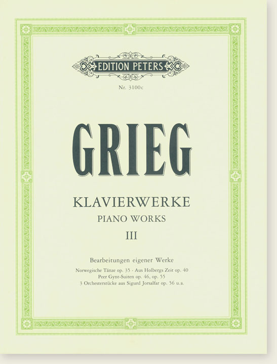 Grieg Klavierwerke Ⅲ