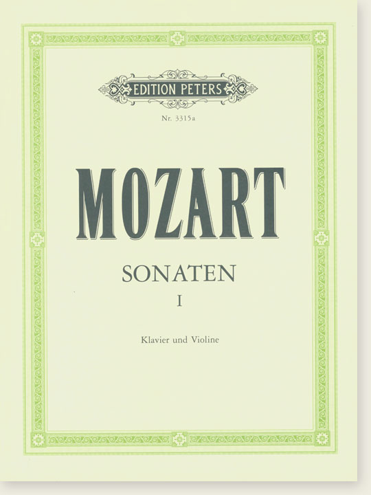 Mozart Sonaten Ⅰ für Klavier und Violine