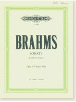Brahms Sonate f minor Opus 34b for 2 Pianos Brahms Sonate f minor Opus 34b for 2 Pianos