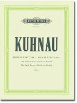 Kuhnau Biblical Sonata No. 1 The Battle Between David and Goliath Klavier Kuhnau Biblical Sonata No. 1 The Battle Between David and Goliath Klavier