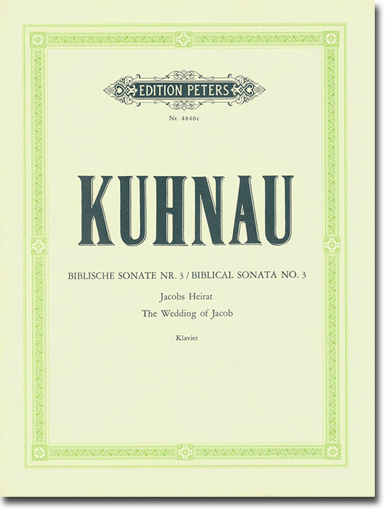 Kuhnau Biblical Sonata No. 3 The Wedding of Jacob Klavier