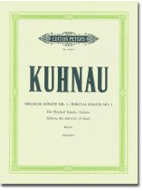 Kuhnau Biblical Sonata No. 5 Gideon, the Deliverer of Israel Klavier Kuhnau Biblical Sonata No. 5 Gideon, the Deliverer of Israel Klavier