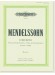 Mendelssohn Concerto Violin and String Orchestra D minor (Menuhin)