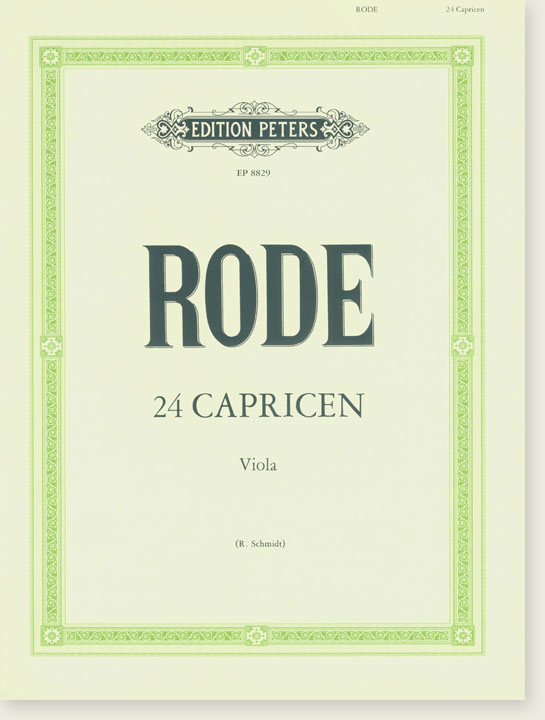 Rode 24 Capricen for Viola