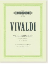 Vivaldi Violinkonzert D minor RV 245 Edition for Violin and Piano