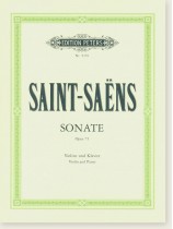 Saint-Saëns Sonate Opus 75 Violin and Piano
