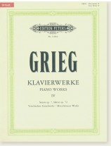 Grieg Klavierwerke Ⅳ Grieg Klavierwerke Ⅳ