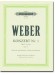 Weber Konzert Nr. 1 f minor Opus 73 Clarinet and Orchestra Edition for Clarinet and Piano