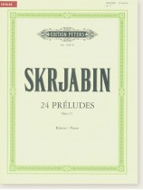 Skrjabin 24 Préludes Opus 11 Piano (Urtext) Skrjabin 24 Préludes Opus 11 Piano (Urtext)