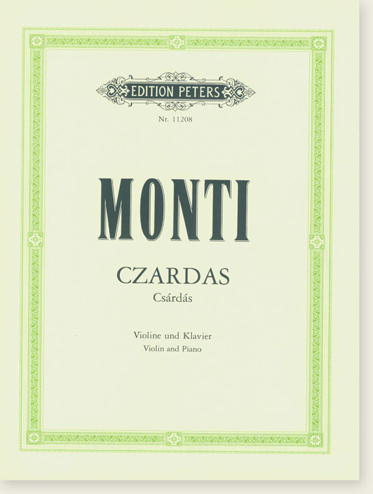 Monti Czardas Violin and Piano