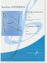Joachim Andersen 24 Pedagogical Studies in all Keys Opus 30 for Flute