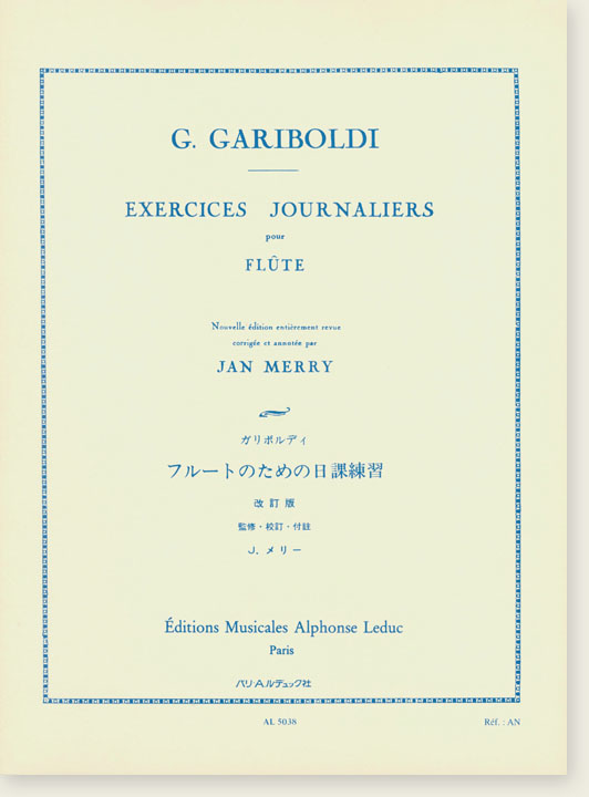 G. Gariboldi Exercices Journaliers pour Flûte