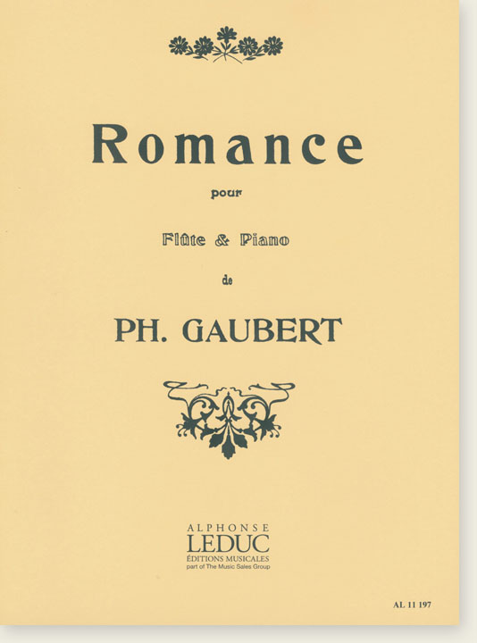 Ph. Gaubert Romance pour Flûte & Piano