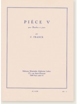 C. Franck Pièce V pour Hautbois et Piano