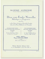 Maxime-Alphonse Deux cents Études Nouvelles Mélodiques et Progressives pour Cor (Vol. 3)