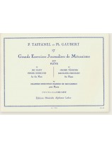 P. Taffanel et Ph. Gaubert 17 Grands Exercices Journaliers de Mécanisme pour Flûte