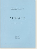 Bohuslav Martinů Sonate pour Violon et Piano