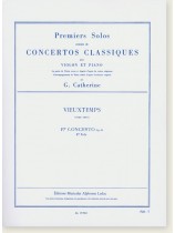 Vieuxtemps 1er Concerto Op. 10 1er Solo Premiers Solos Extraits de Concertos Classiques pour Violon et Piano