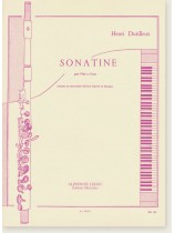 Henri Dutilleux Sonatine pour Flûte et Piano