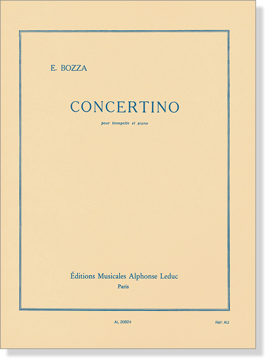 E.Bozza: Concertino pour Trompette et Piano