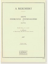 A. Reichert Sept Exercices Journaliers pour Flûte