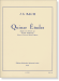 J. S. Bach: Quinze Études adaptées à la Clarinette par Ulysse Delécluse